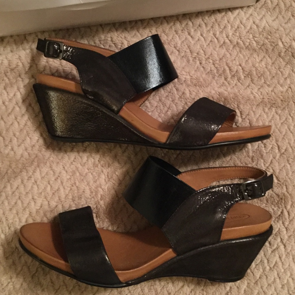 NIB Sheridan Mia Tensil Black Sandal Size 39M - Picture 6 of 12